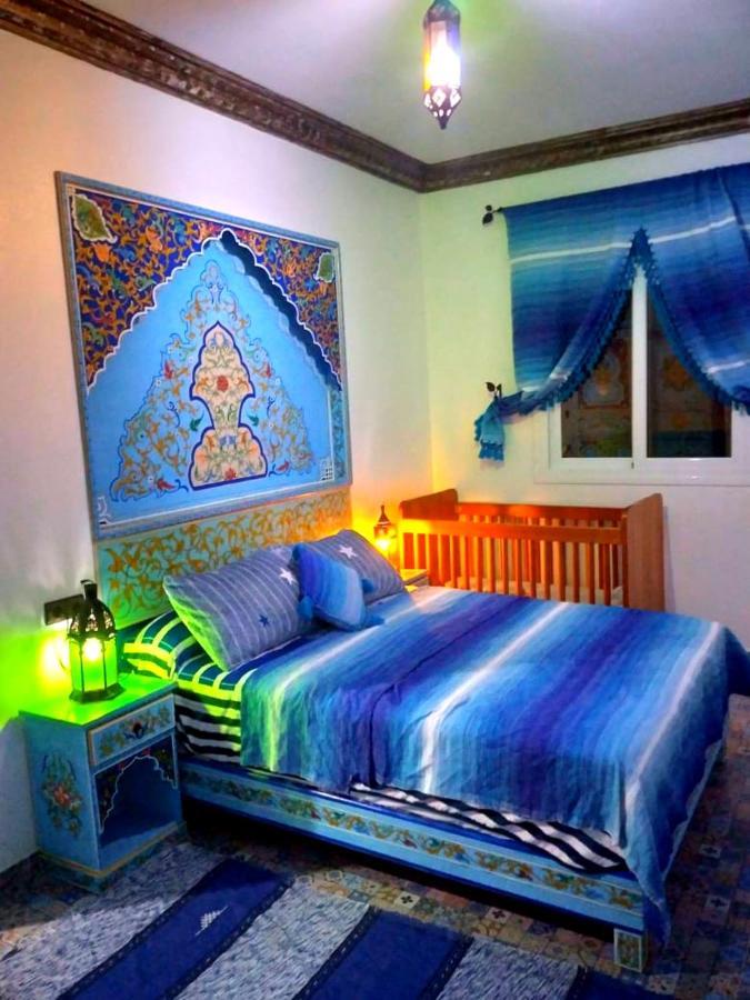 Dar Achraf Apartment Chefchaouen Bagian luar foto
