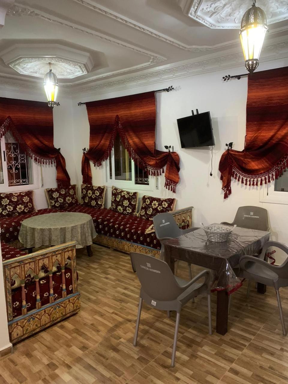 Dar Achraf Apartment Chefchaouen Bagian luar foto
